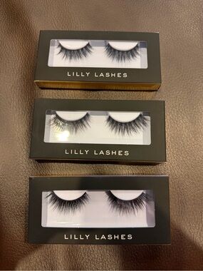 Lilly Lashes Black Flared Volume Lashes Trio